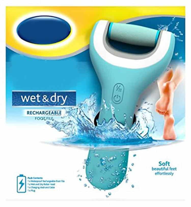 Effektiv hårdhudsfjerner: To hastigheder tilpasset dine behov