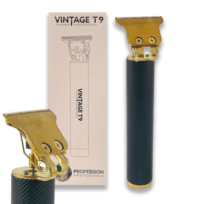 Hår- og Skægtrimmer Vintage T9 Guld
