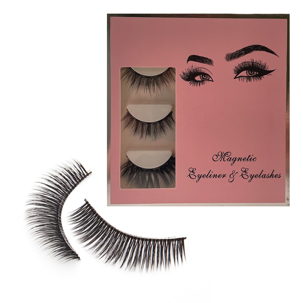 Lækre magnetiske øjenvipper