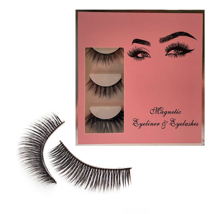 Lækre magnetiske øjenvipper