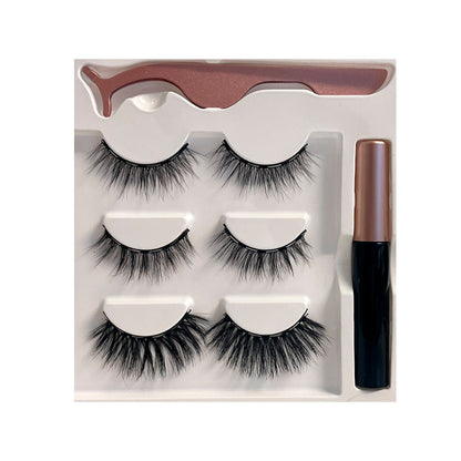 Magnetiske Øjenvippe Kit - 3 par - genanvendelige -