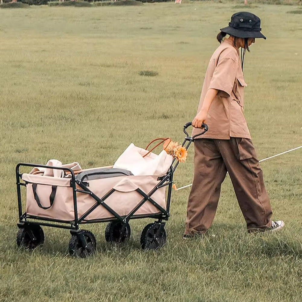 Trækvogn, sammenklappelig - til alle terræner
