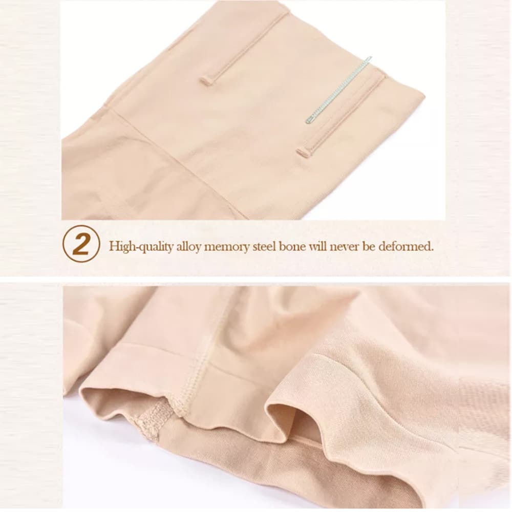 Shapewear Shorts m/høj talje - Sort eller Beige