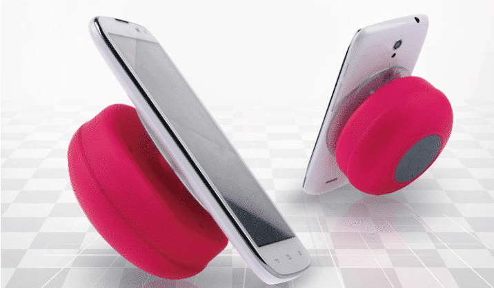 Vandtæt Bluetooth Højtaler med sugekop til badet m.v.