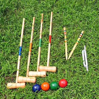 Kroket spil i træ