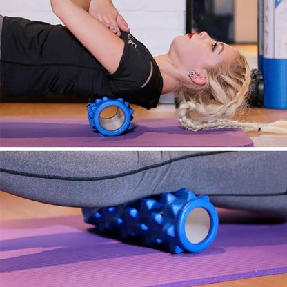 Yoga Foam Roller i sort eller lilla