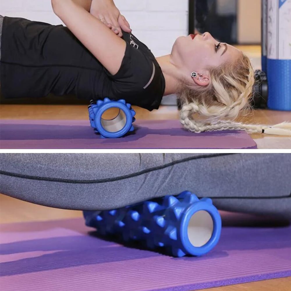 Yoga Foam Roller i sort eller lilla