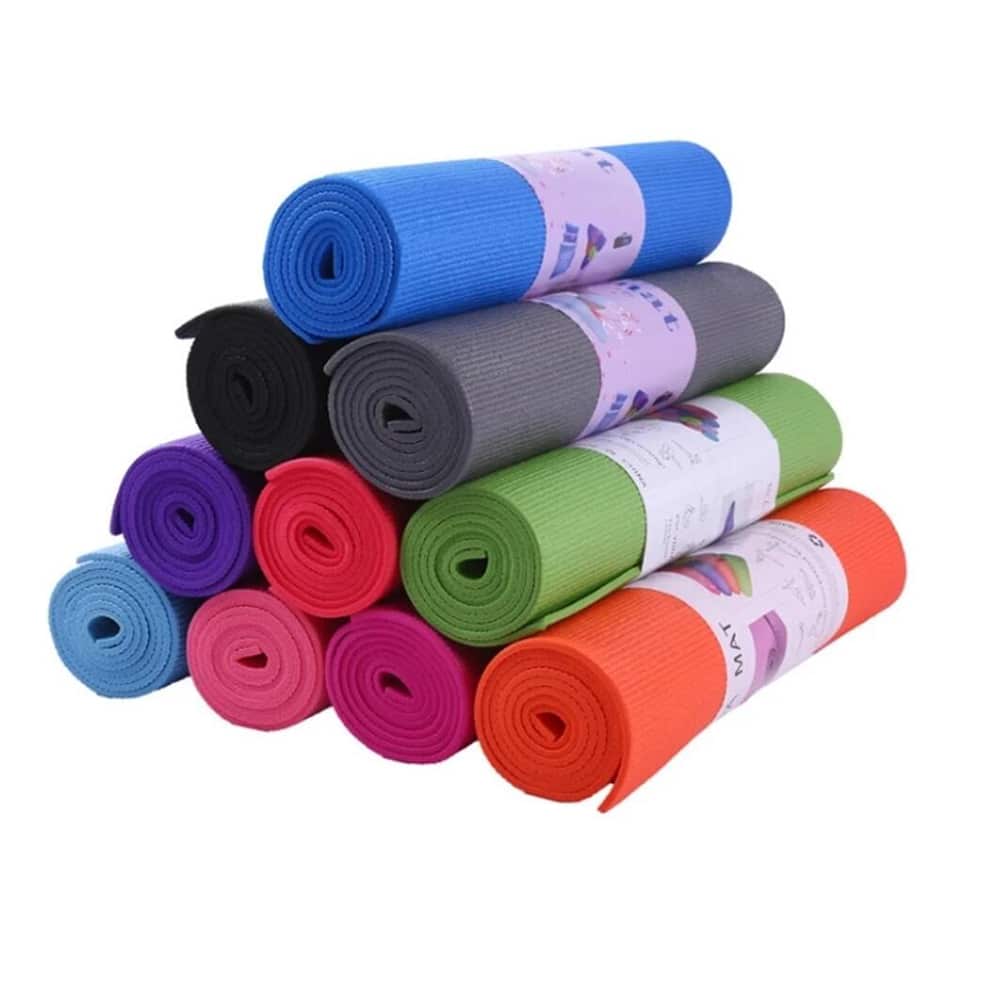 Yogamåtte 5 mm - flere forskellige farver -