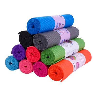 Yogamåtte 5 mm - flere forskellige farver -