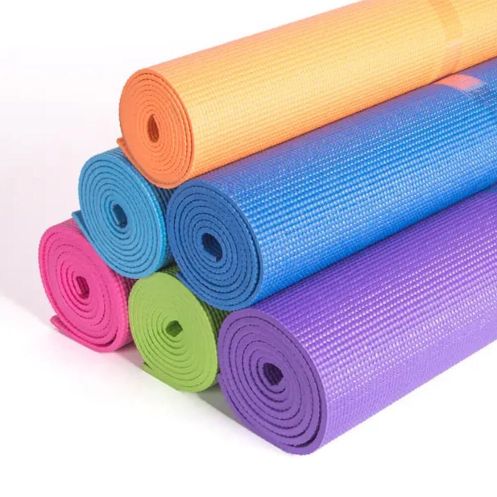 Yogamåtte 5 mm - flere forskellige farver -
