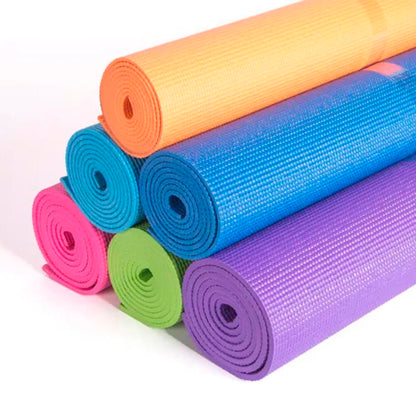 Yogamåtte 5 mm - flere forskellige farver -