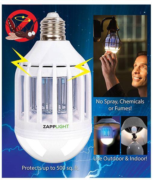 Zapp Light - LED-pæren der holder myg og andre insekter væk